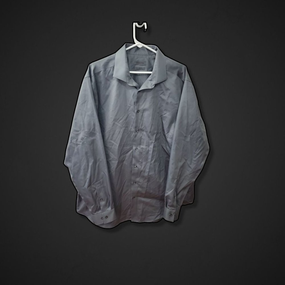 Calvin Klein Mens Dress Shirt Size 18